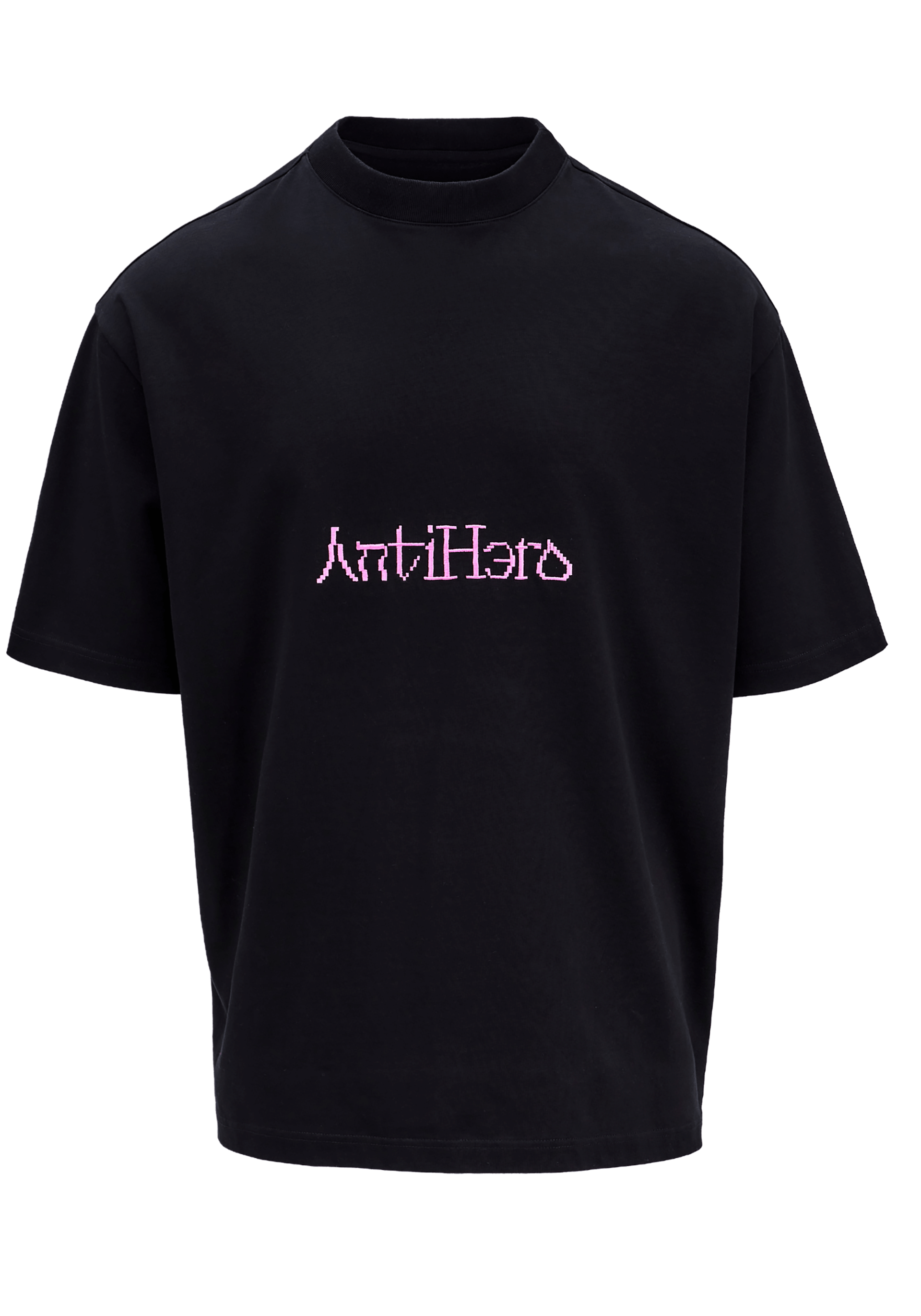 Black Antihero Embroidered Sweatshirt