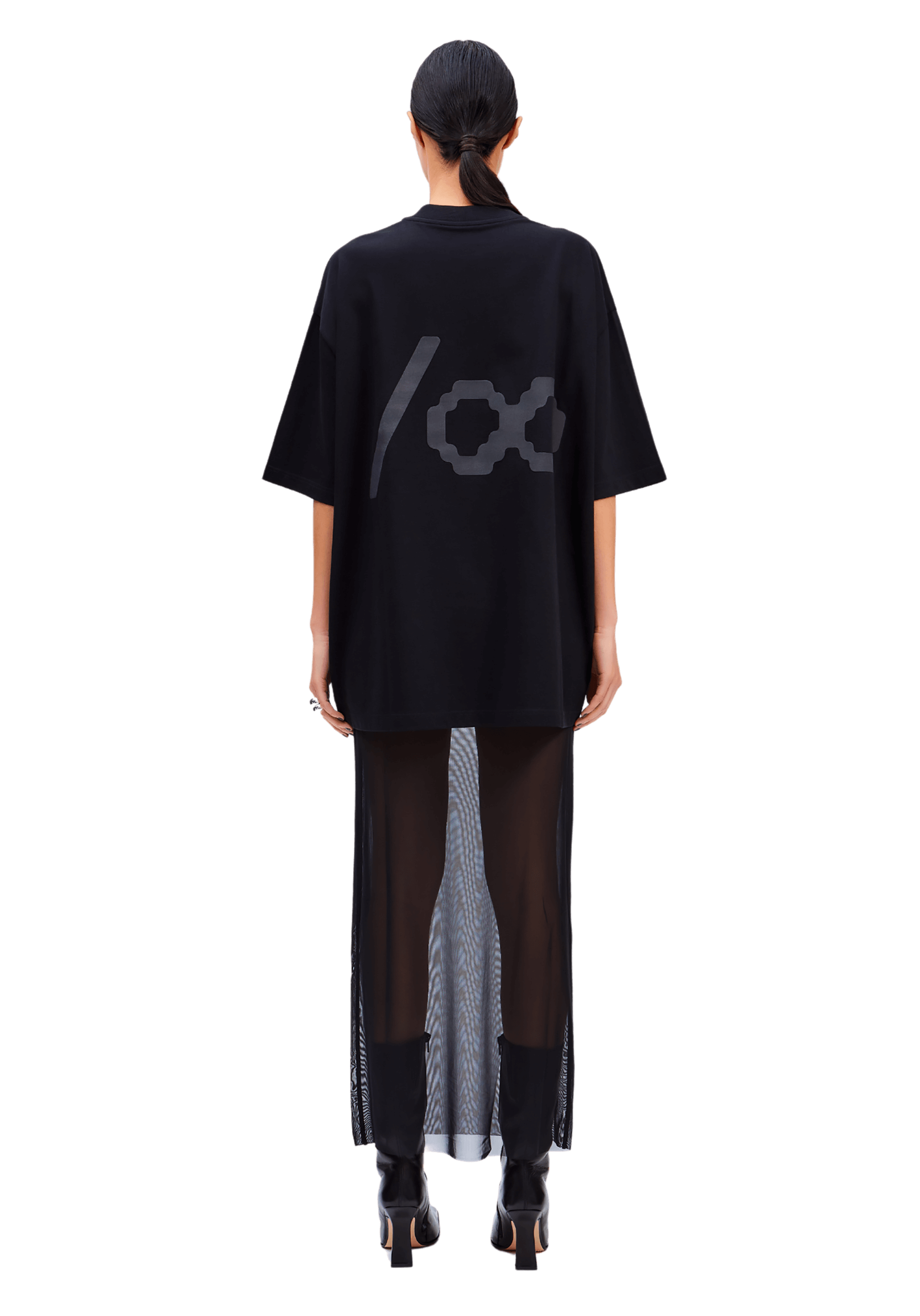Black Antihero Embroidered Sweatshirt